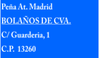 Peñas de la provincia