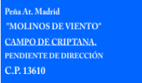 Peñas de la provincia