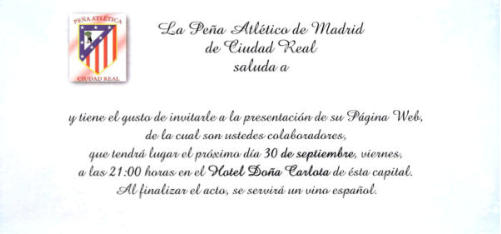 Presentación de la web